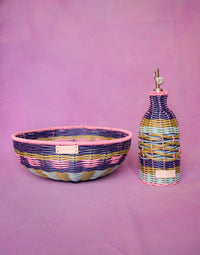 Oil Pourer - Pink/Navy