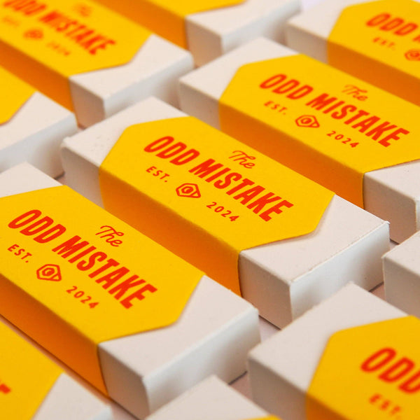 The Odd Mistake Printed Eraser