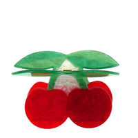 Hair claw clip - Cherries