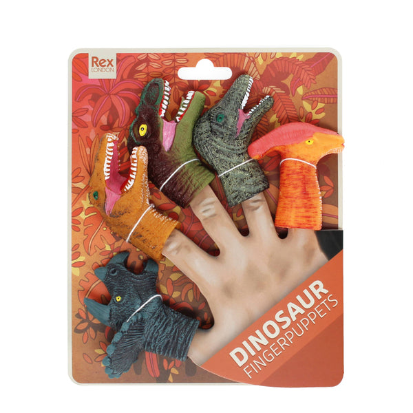 Dinosaur Finger Puppets (Set Of 5)
