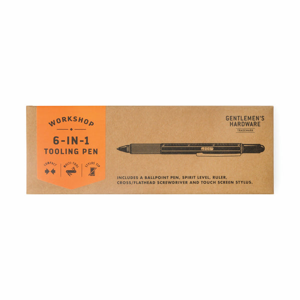 Gentlemen's Hardware 6-in-1 Tooling Pen