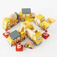 Construction Toy Cars, Trucks & Diggers Set