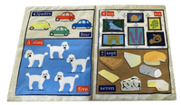 Nursery Times Crinkly Newspaper - Count to 10 in French