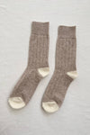 Classic Cashmere Socks: Camel