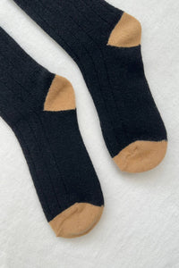 Classic Cashmere Socks: Camel