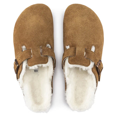 Boston Shearling Clog - Mink