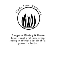 Seagrass Coaster - Olive Green / Natural