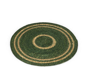 Seagrass Placemat - Olive Green / Natural