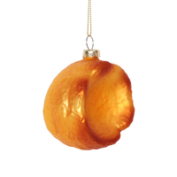 Yorkshire Pudding Glass Decoration