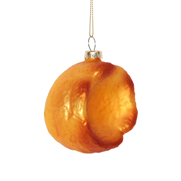 Yorkshire Pudding Glass Decoration