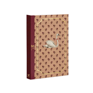 A5 Lay Flat Journal - Swan with Bow