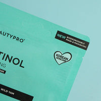 RETINOL Renewing Facial Sheet Mask  - 100% Biodegradable