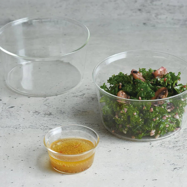 Cast Glass Bowl 120mm