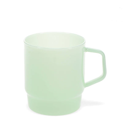 Stacking Glass Coffee Cup - Mint Green