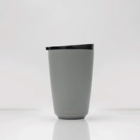 HuskeeSteel Cup & Lid - Black 8oz