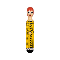 Wedgie Door Stopper - Yayoy - Yellow Polka Outfit