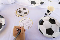 SET OF 8 SOCCER INVITATIONS