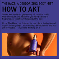 The Haze Deodorising Body Mist SC.03 The Onsen