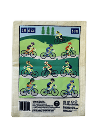 Nursery Times Crinkly Newspaper - Count to 10 in French