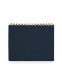 2026 Weekly Task Planner: Oxford Blue / None