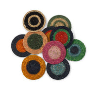 Seagrass Coaster - Midnight Blue / Beryl Green