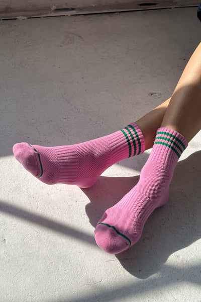 Le Bon Shoppe - Girlfriend Socks - Rose Pink