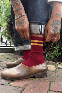 Extended Boyfriend Socks - Powder Blue