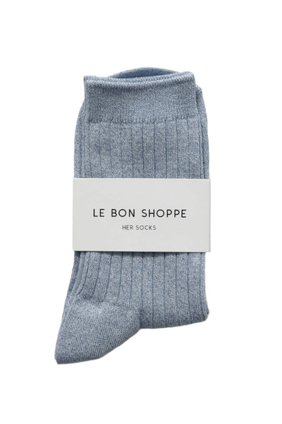 Her Socks - Morning Mist Glitter