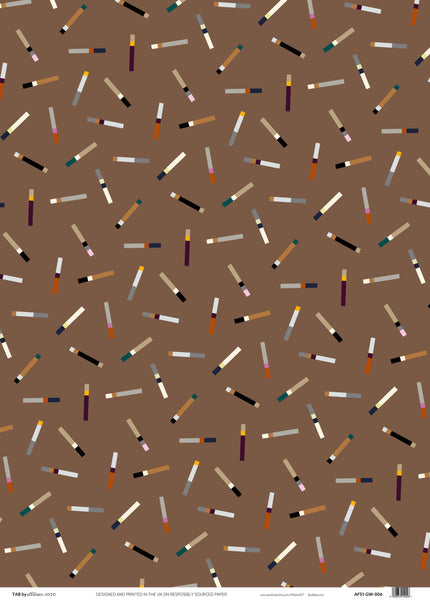 Pavilion - Colour Blocking Abstract Geometric Gift Wrap