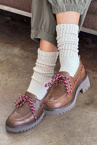 Ballet Socks - Mocha Mousse