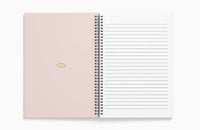 A5 Blank Wire Bound Notebook - Gyoza and Soy