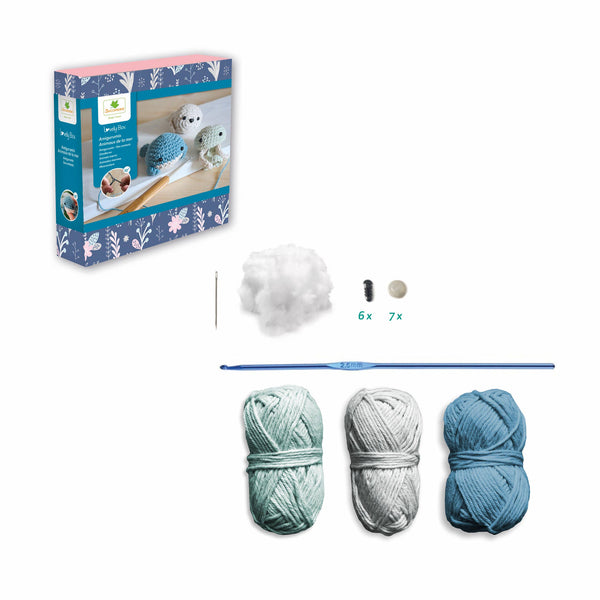 Lovely Box Sea Animals Crochet Kit