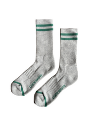 Extended Boyfriend Socks - Moss