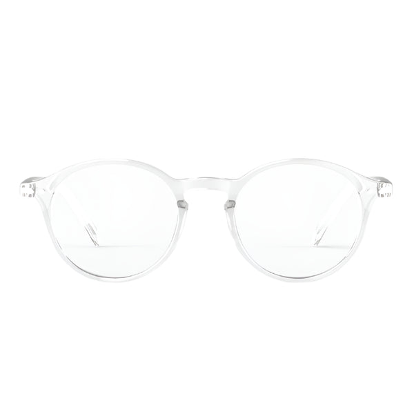 #D Reading Glasses - Crystal