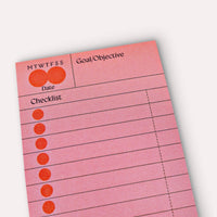 Hinoki Habit Checklist Sticky Notes