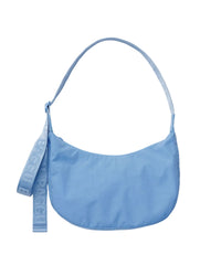 Medium Nylon Crescent Bag - Piscine