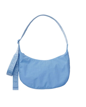 Medium Nylon Crescent Bag - Piscine