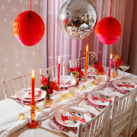 Luxe Gold Disco Balls String Lights - 1.6m