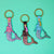 Ark Colour Design - Mermaid Key Fob: Oxblood
