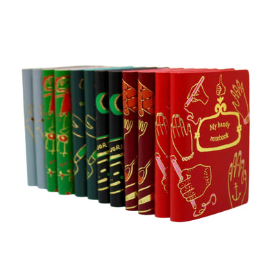 Illustrated Midi Leather Journal - Recipes From My Kitchen