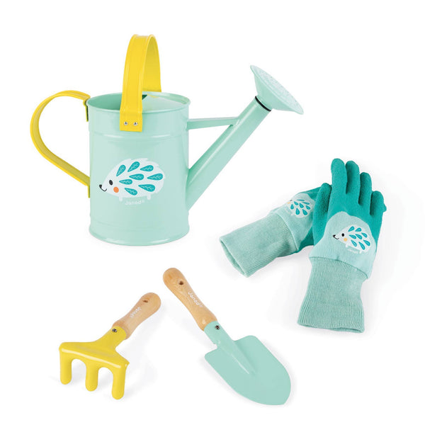Gardener Playset with 4 Accessories - Happy Garden