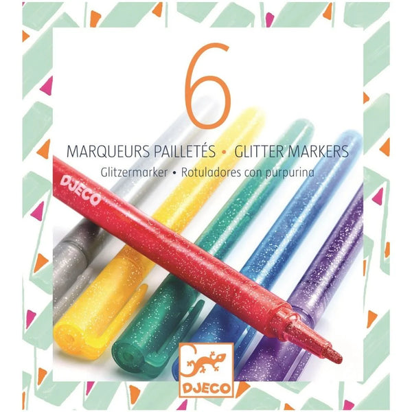 Djeco - Glitter Markers
