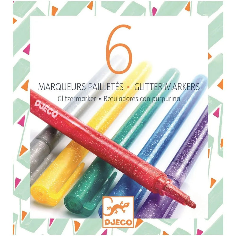 Djeco - Glitter Markers