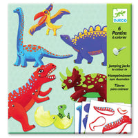 Djeco - Colouring Dinosaur