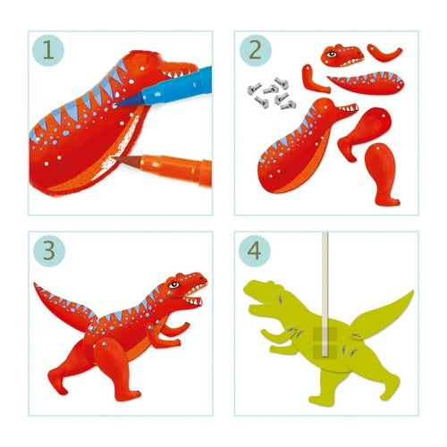 Colouring Dinosaur