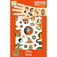 Djeco Temporary Tattoos - Martial Spirit