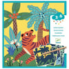 Djeco - Scratch Cards for Little Ones Big Animal