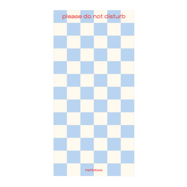 Do Not Disturb Memo Pad - Sky