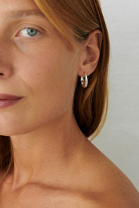 Globe Huggies - Gold Plated