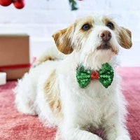 Christmas Entertainment Dog Bow Tie